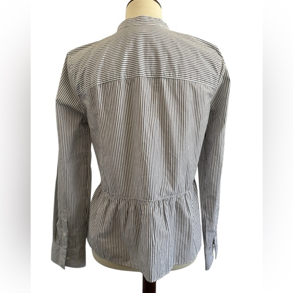 Madewell Lakeside Striped Peplum Blouse - Picture 5 of 15